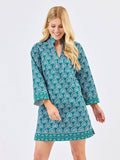 Brenda Dress | Sunshower Flora Ocean