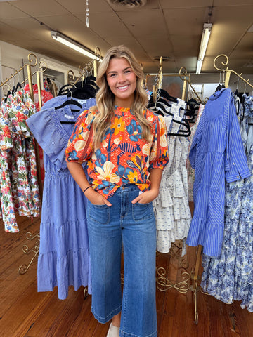 Joy Joy-Vintage Boho Flounced Hem Maxi