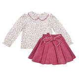 TINY ROSES LAURIE
SKIRT SET, TINY ROSES
GARDEN PRINT - Zuccini Kids