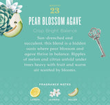 Pear Blossom candle