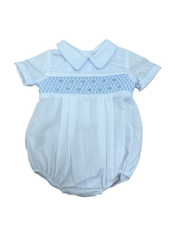 Baby Blessings-Light Blue Over White Matthew Bubble