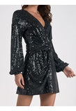 Elan-Black SL sparkle dress