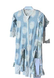 Hamner Hill- Boys Swan Double Zipper Romper