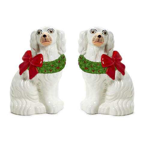 Two's Company Staffordshire Dog Statue( choose left or right)