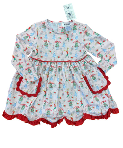 ISHTEX- NUTCRACKER GIRL'S DRESS