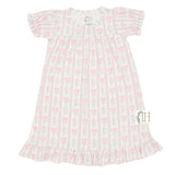 Hamner Hill-Girls Floral Hearts Nightgown