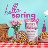 Poppy-Spring Confetti Popcorn