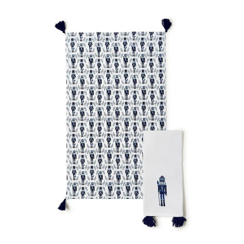 HomeBlue Nutcracker Kitchen Towels - Set of 2