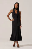 Hilaire Halter Midi Dress- Astr the label