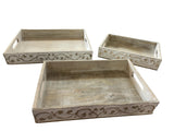 Wood Trays 3 Sizes