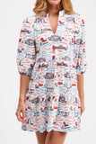 Smith & Quinn-The Tory Dress Ole Miss Toile