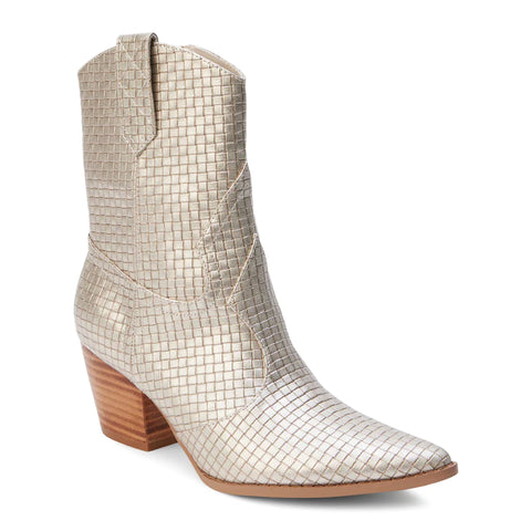 Gold Weave bambi boot