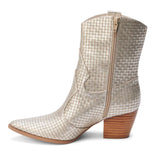 Gold Weave bambi boot