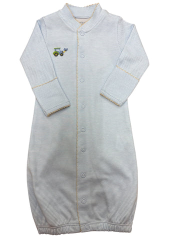 Squiggles-Mini Tractor Gown