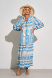 Blue Kaftan- Elan