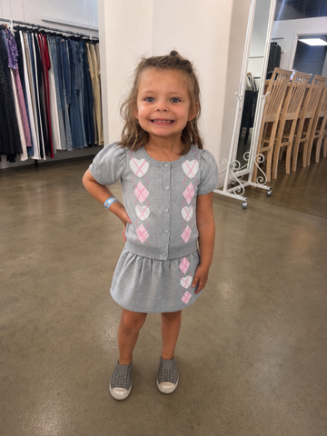 Gray and Pink Combo set- Design History