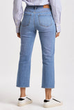 FRANKIE SUPER HIGH RISE CROPPED STRAIGHT JEANS BALBOA ISLAND