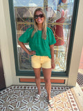 DEAR JOHNB GIGI SHORT- DAFFODIL