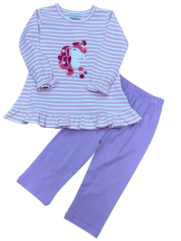 Squiggles-Unicorn Pant Set