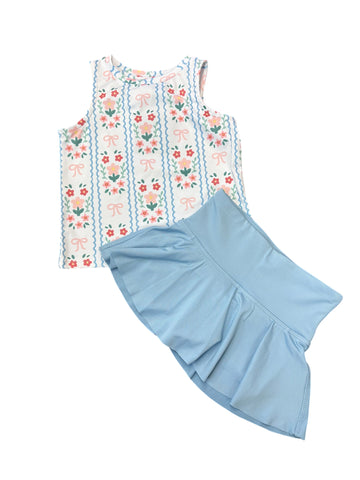 Honesty- FLORAL BOW SET- Sold Separately