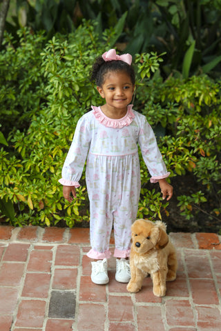 Trotter Street-Puppy Pals Ruffle Romper