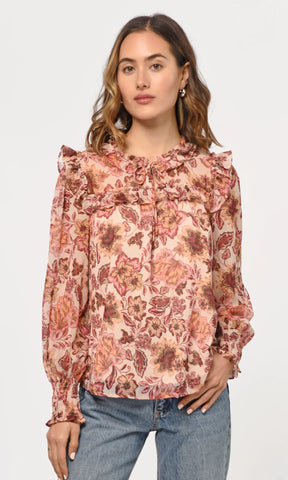 ERIES FLORAL BLOUSE