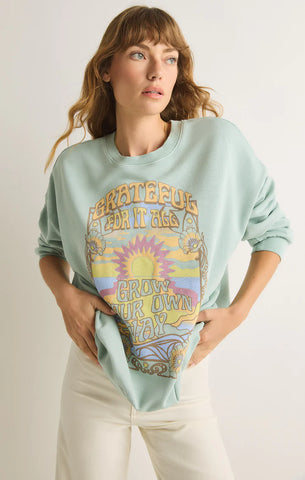 GRATEFUL SUNDAY SWEATSHIRT-Z SUPPLY