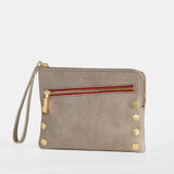 HAMMITT Nash Small-Pewter/Brushed Gold Red Zip