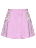 Hannah Banana Lavender Flared Skirt and Bow set