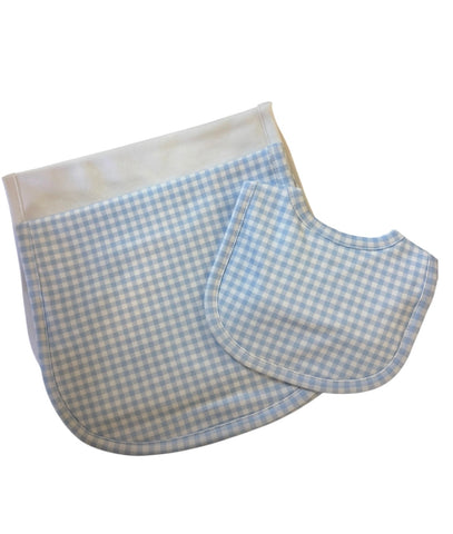 Mini Check baby blue set ( sold separately)