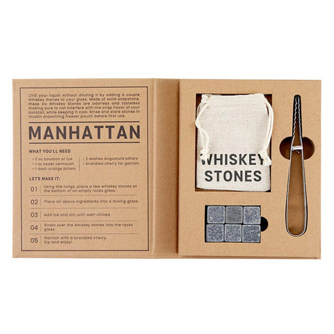 Whiskey Stones Book Box - Let's Rock This