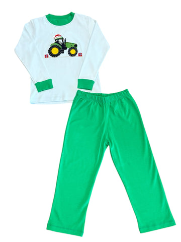 FESTIVE JOHN TRACTOR SET- SQUIGGLES