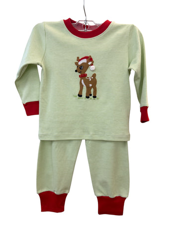 SQUIGGLES CHRISTMAS DEER PJ'S