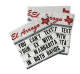 EL ARROYO- COCKTAIL NAPKINS (FUNNY SAYINGS)