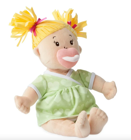 Baby Stella Peach Doll with Blonde Hair