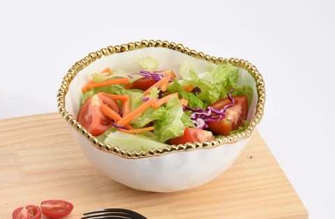 Medium Salad bowl-gold