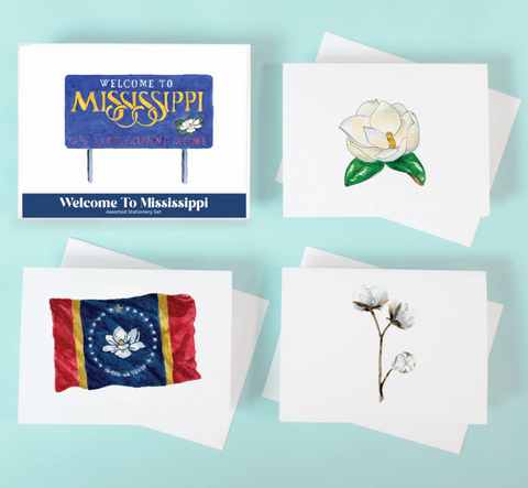 WELCOME TO MISSISSIPPI ASSORTED STATIONERY SET