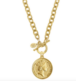 Queen Elizabeth Coin Necklace