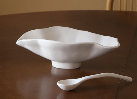 VIDA Nube Small Oval Bowl with Spoon