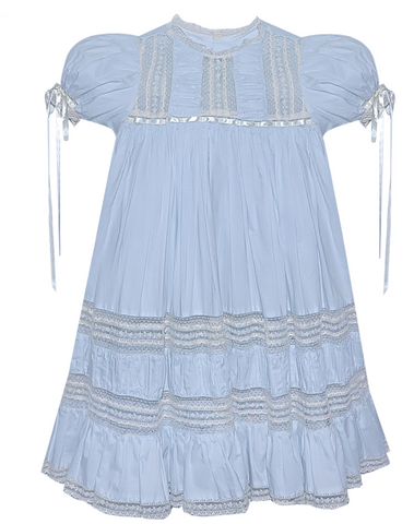 Blue Heirloom Dress-PHOENIX & REN