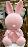 20inch Flocked Bunny Multi Colors