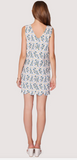 BREATH OF YOUTH SCALLOP SHIFT DRESS- LOST AND WANDER