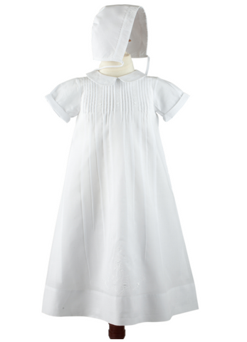Boys Embroidered Collar Special Occasion Gown Set- FEltman