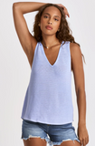 DEAR JOHN DENIM WILLA V-NECK TANK CORN FLOWER