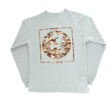 Boys Long Sleeve Tee - Duck Silhouette on Sage