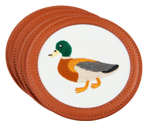 Mallard Emblem Icon Coaster