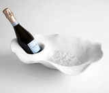 VIDA Ocean Oyster Champagne Bucket (White)- BEATRIZ BALL