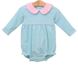 Penny Bubble- Mint Stripe-Light Pink- TROTTER STREET