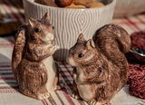 Clever Creatures Squirrel Salt and Pepper Set/2pc