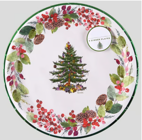 Spode round dinner plates